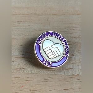Make A Difference Pin